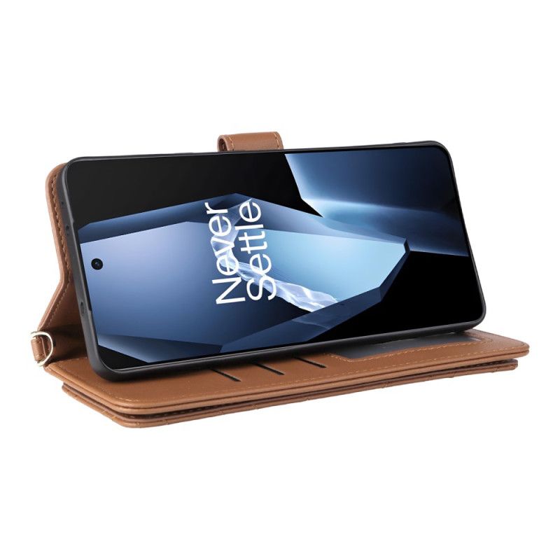 Housse OnePlus 13R Stylée avec Lanière et Bandoulière