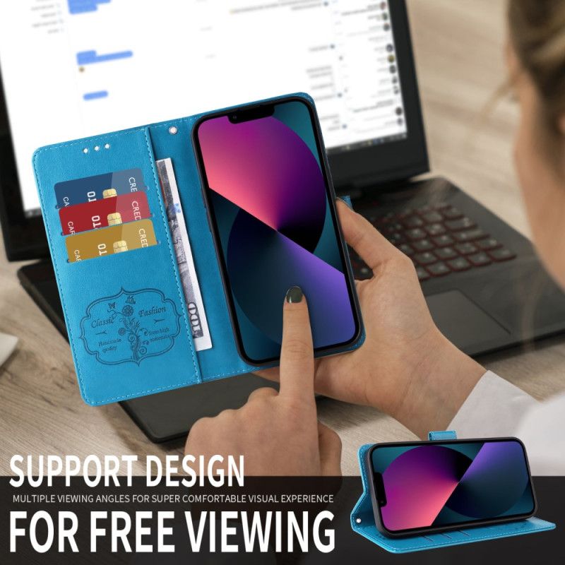 Housse OnePlus 15 Papillon Floral