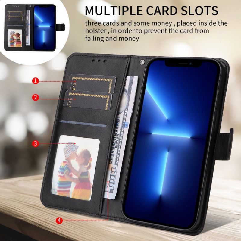 Housse OnePlus 15 Simili Cuir Uni