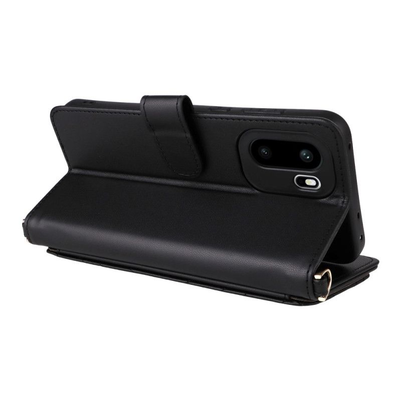 Housse OnePlus 15R 6 Porte-Cartes avec Sangles