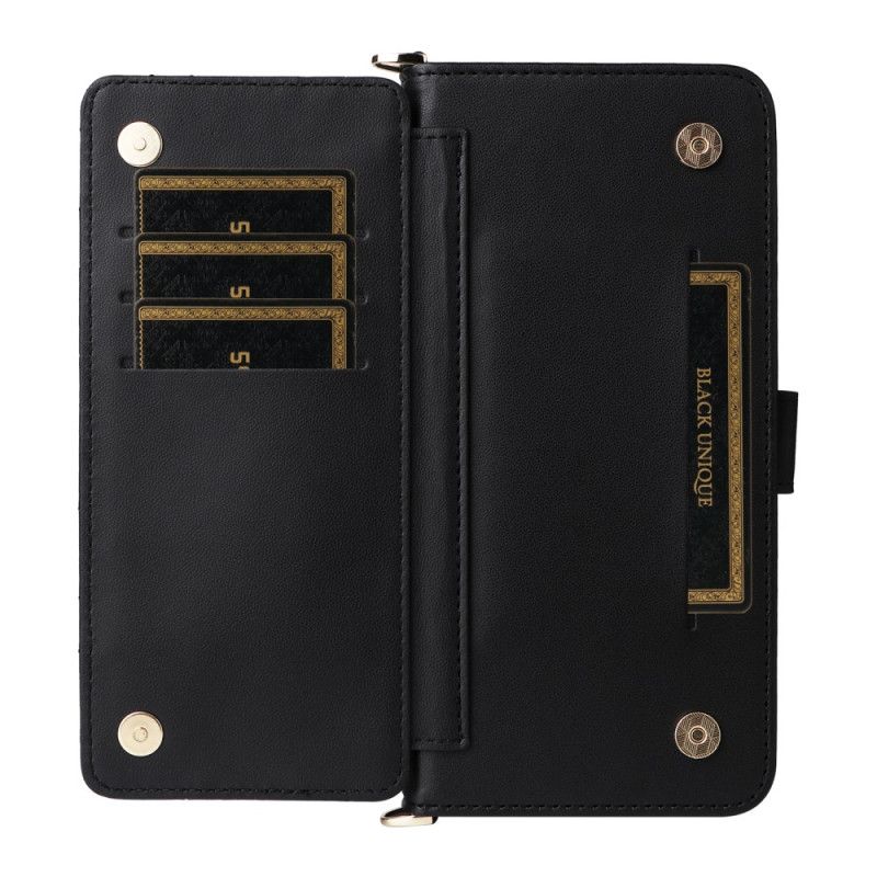 Housse OnePlus 15R 6 Porte-Cartes avec Sangles