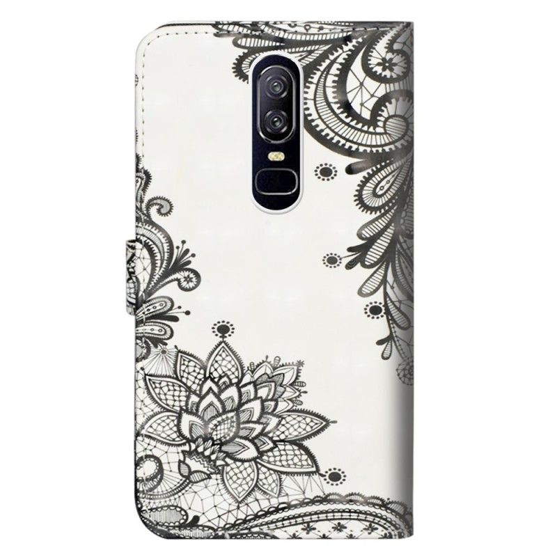 Housse Oneplus 6 Chic Dentelle