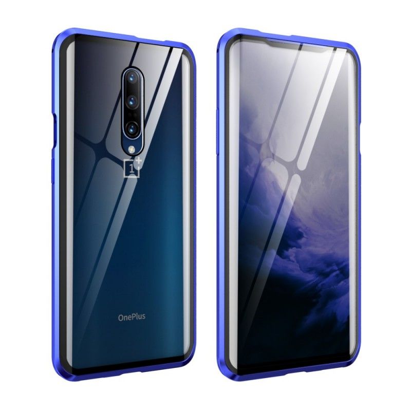 Housse Oneplus 7 Pro Verre Trempé Et Rebords Métal