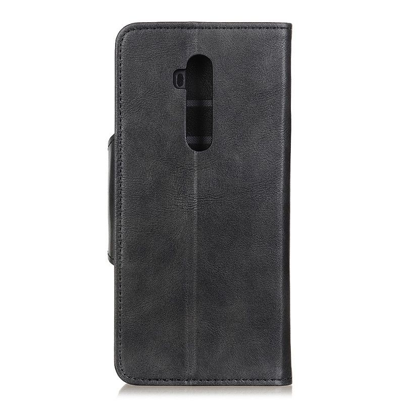 Housse Oneplus 7t Pro Simili Cuir Bouton