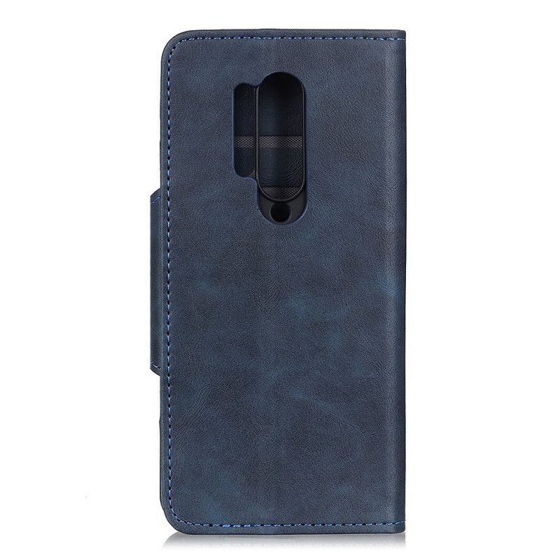 Housse Oneplus 8 Pro Simil Cuir Bouton Décoratif