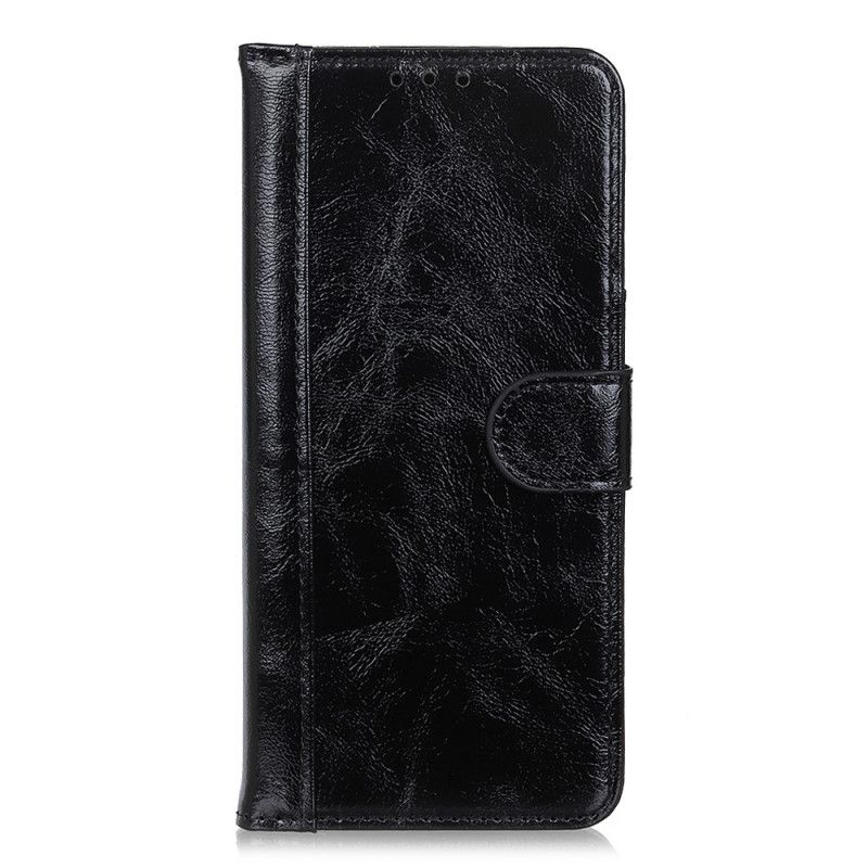 Housse Oneplus 8t Style Cuir Brillant Fendu