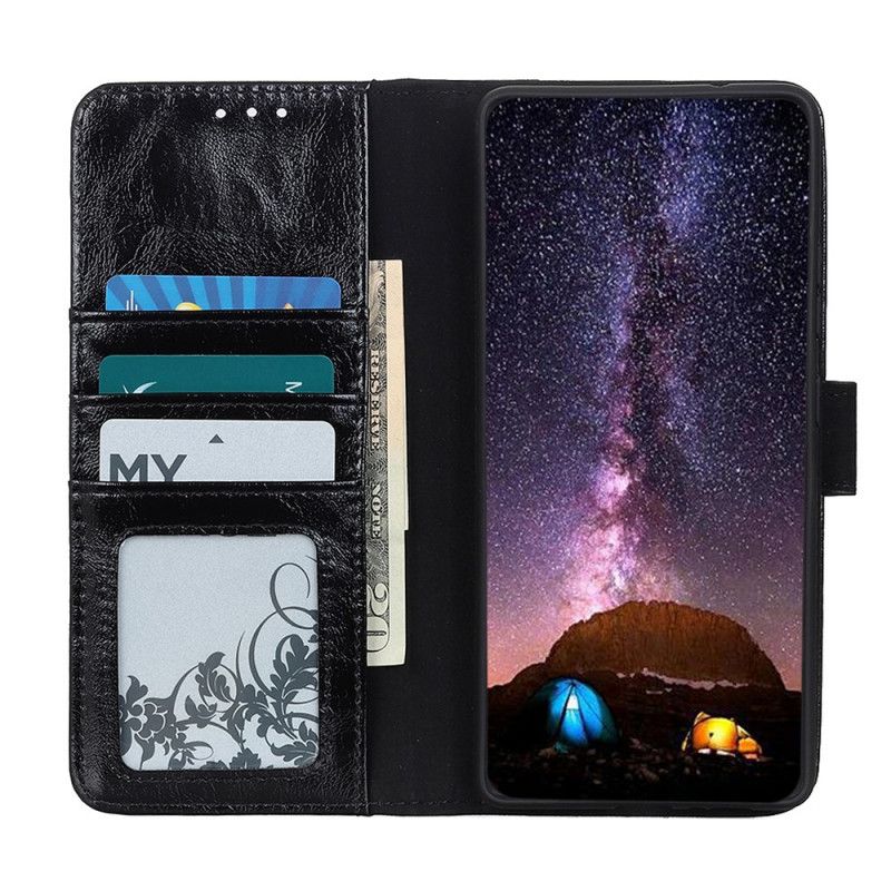 Housse Oneplus 8t Style Cuir Brillant Fendu