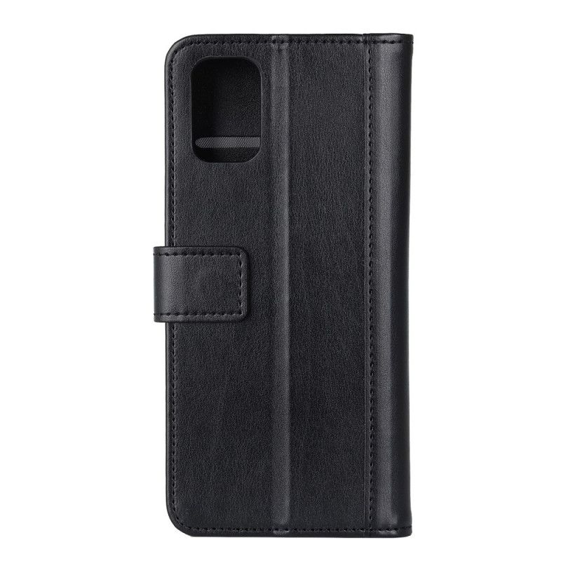 Housse Oneplus 8t Style Cuir Fendu