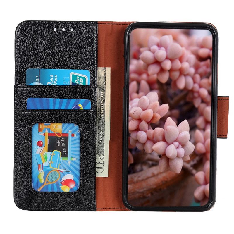 Housse Oneplus 9 Cuir Nappa Fendu