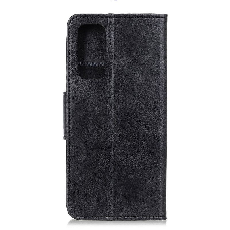 Housse Oneplus 9 Effet Cuir Fermoir Réversible