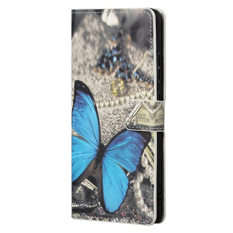 Housse OnePlus Nord 2 5G Variations Papillons À Lanière