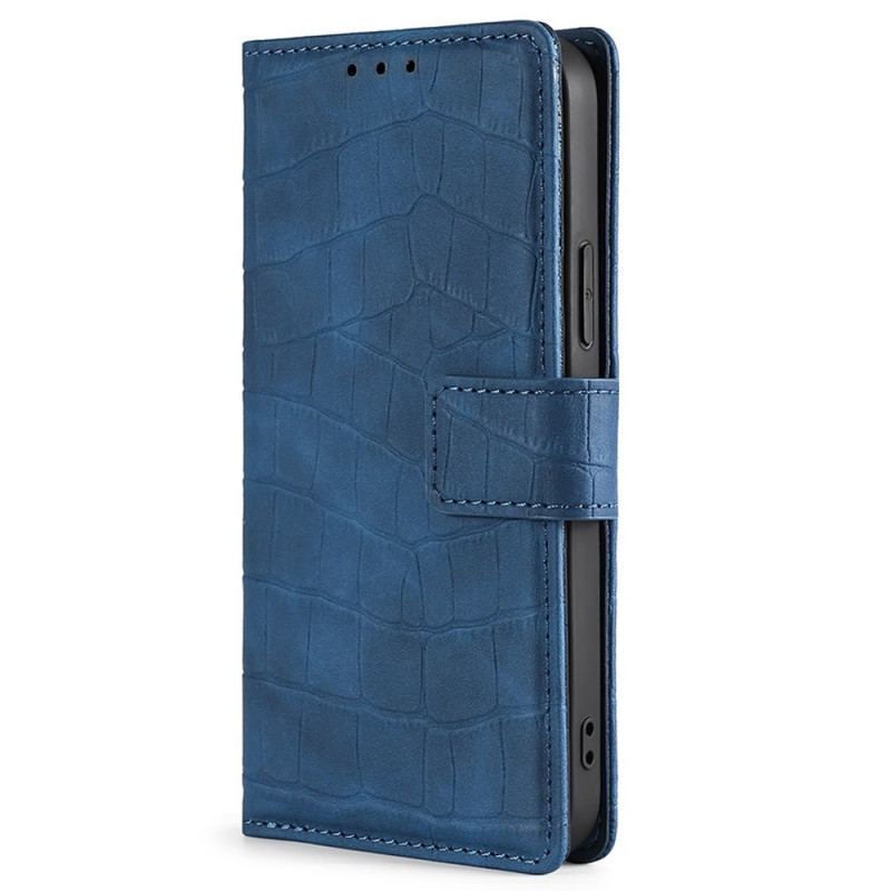 Housse OnePlus Nord 2T 5G Style Peau de Crocodile