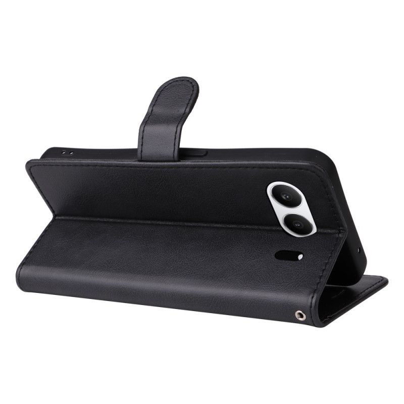 Housse OnePlus Nord 4 Effet Cuir Uni