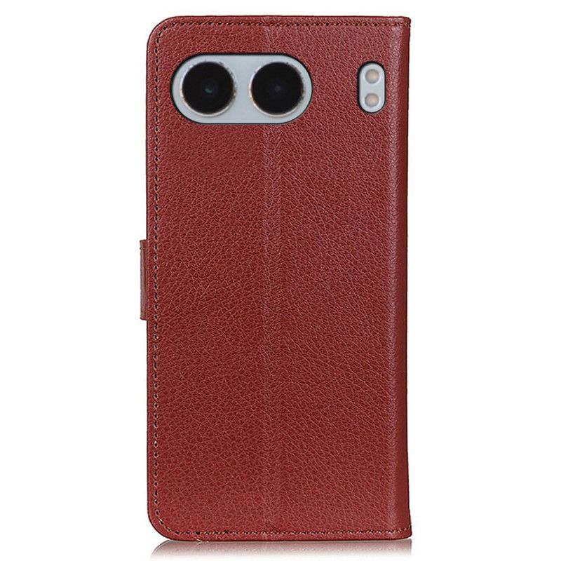 Housse OnePlus Nord 4 Simili Cuir Traditionnel