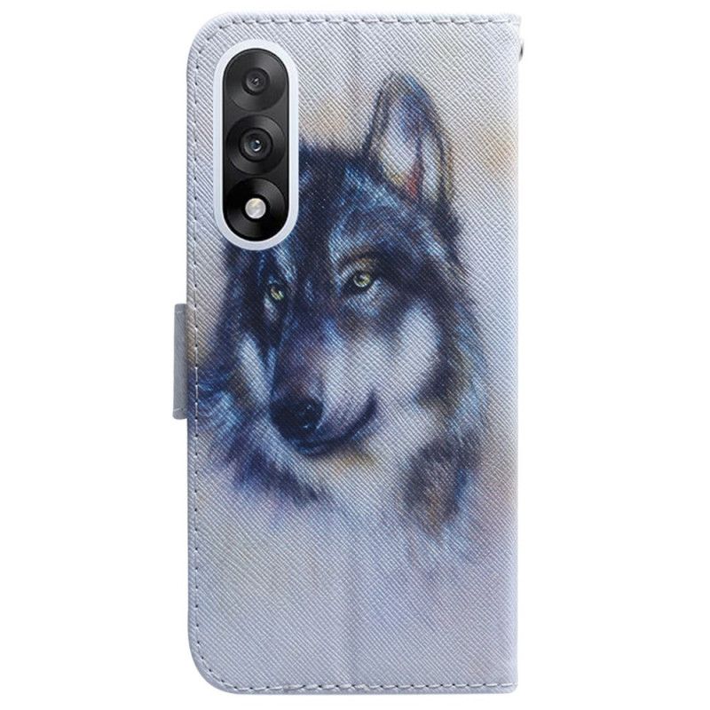 Housse OnePlus Nord 5 5G Loup Aquarelle