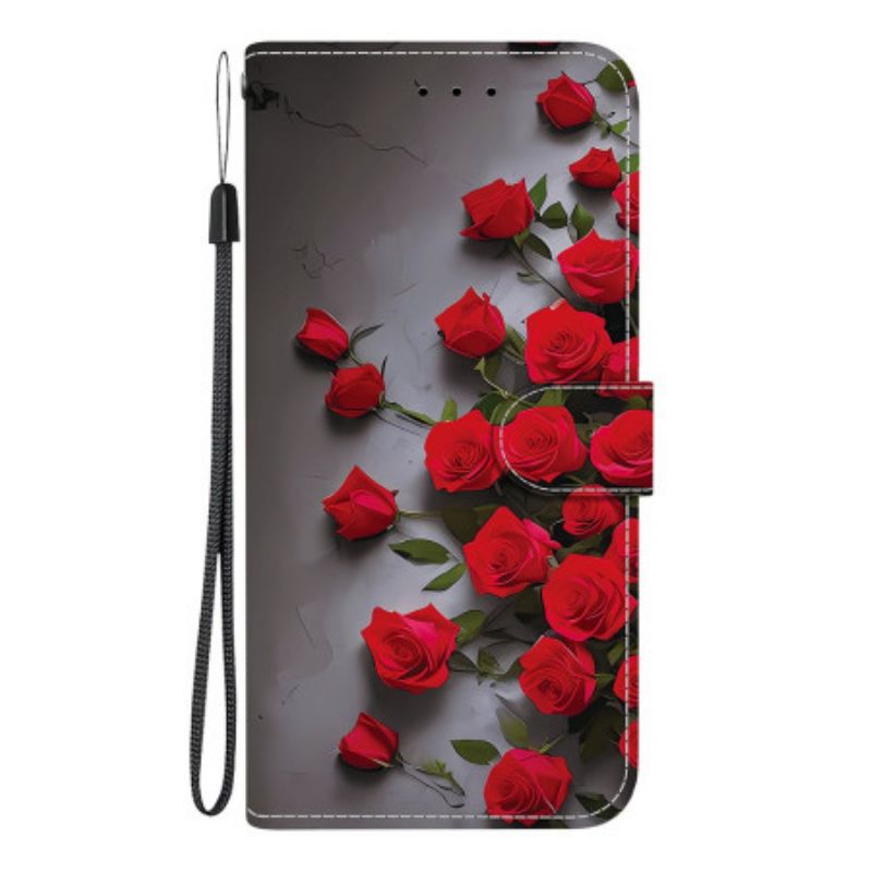 Housse OnePlus Nord 5 5G Roses Rouges