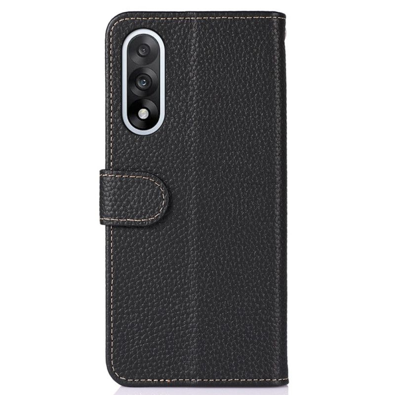 Housse OnePlus Nord 5 Cuir Texturé KHAZNEH