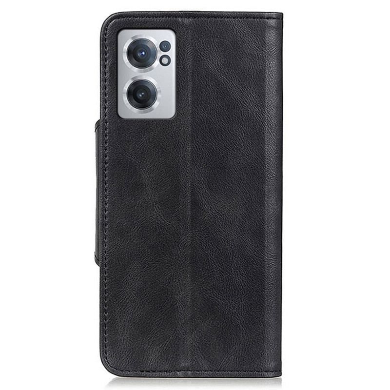 Housse OnePlus Nord CE 2 5G Simili Cuir à Bouton