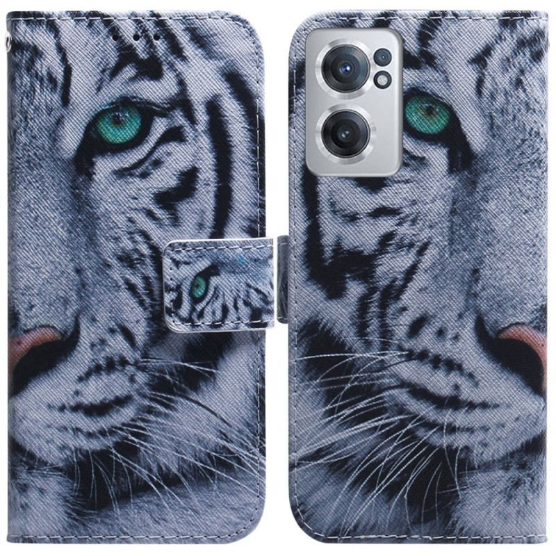 Housse OnePlus Nord CE 2 5G Tigre Blanc