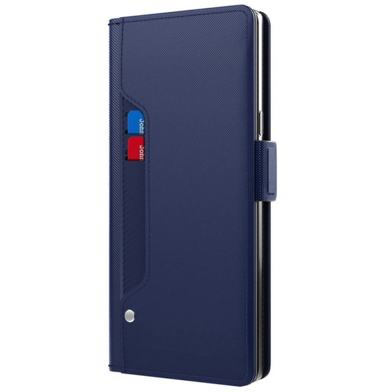 Housse OnePlus Nord CE 3 Lite 5G Miroir et Porte-Cartes Amovible