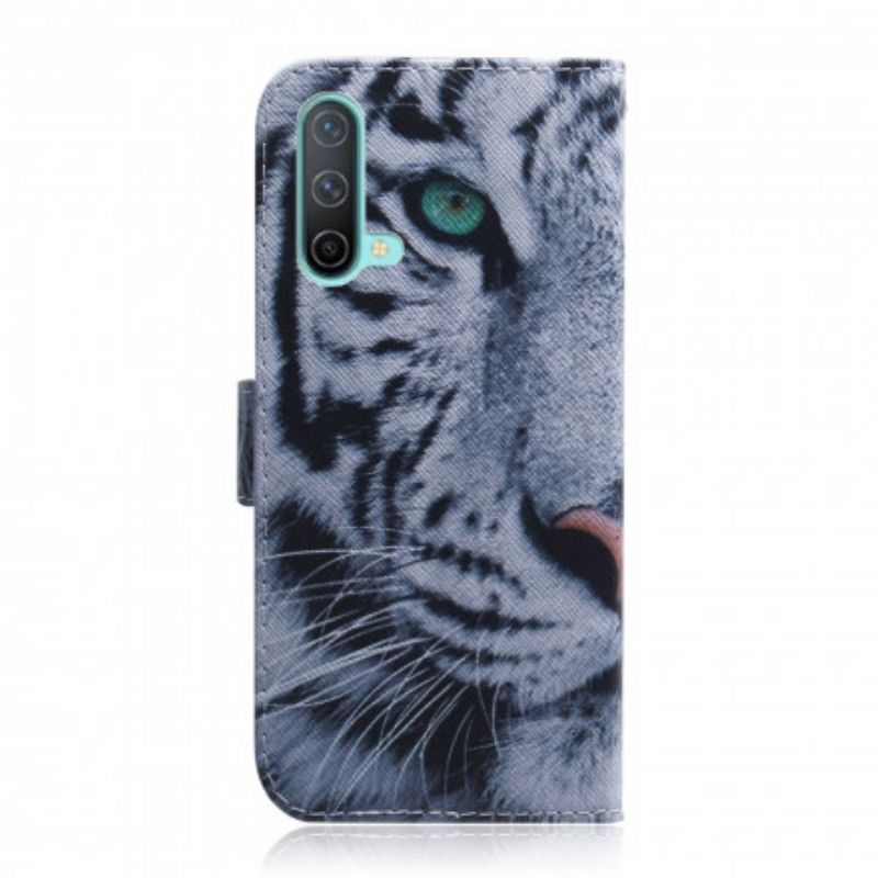 Housse OnePlus Nord CE 5G Face De Tigre