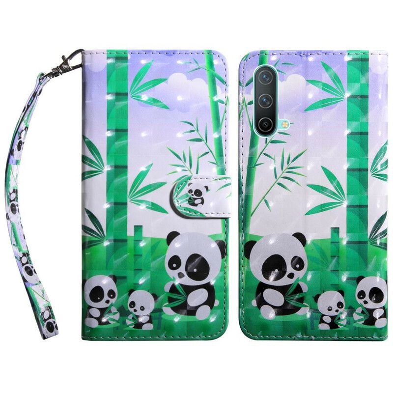 Housse OnePlus Nord CE 5G Famille De Panda