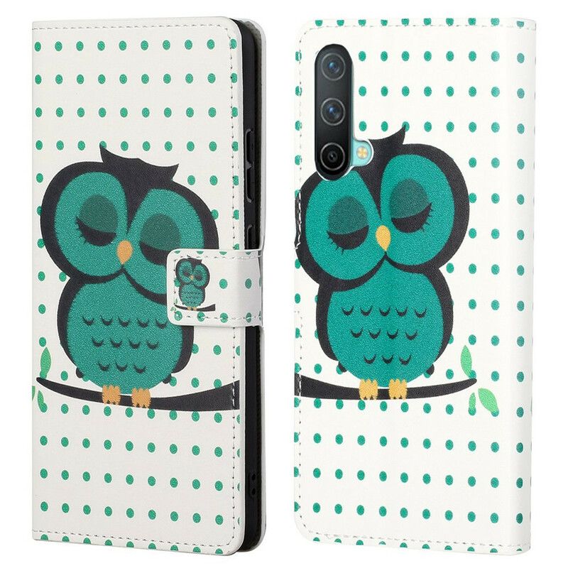 Housse OnePlus Nord CE 5G Hibou Endormi