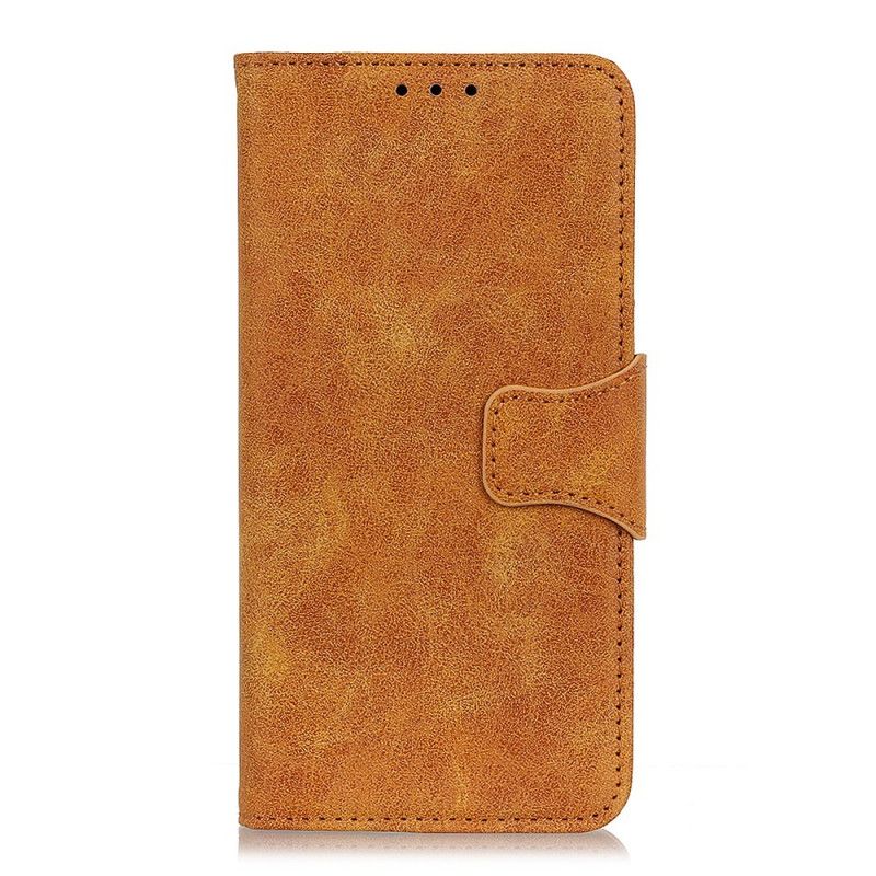 Housse Oneplus Nord Cuir Fendu Vintage