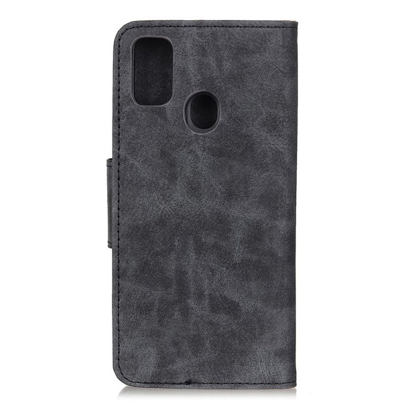 Housse Oneplus Nord N10 Cuir Fendu Vintage