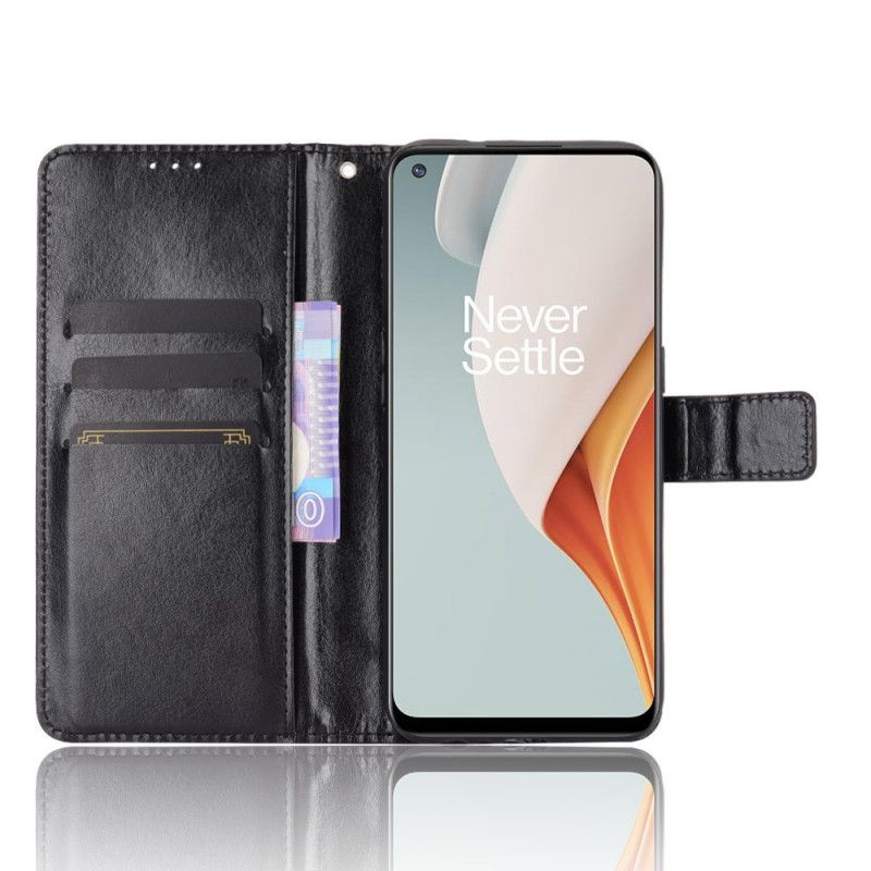 Housse Oneplus Nord N100 Simili Cuir Flashy