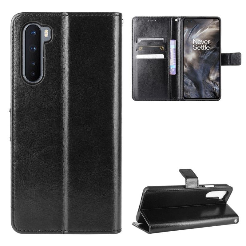 Housse Oneplus Nord Simili Cuir Flashy