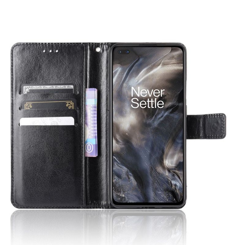 Housse Oneplus Nord Simili Cuir Flashy