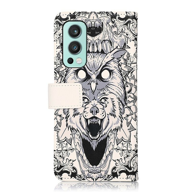 Housse Pour OnePlus Nord 2 5G Animaux Féroces