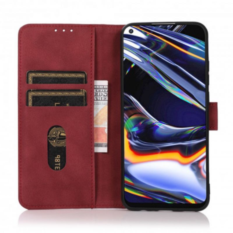 Housse Pour OnePlus Nord CE 5G Effet Cuir Fashion Khazneh