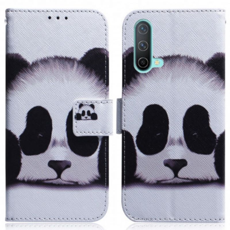 Housse Pour OnePlus Nord CE 5G Face De Panda