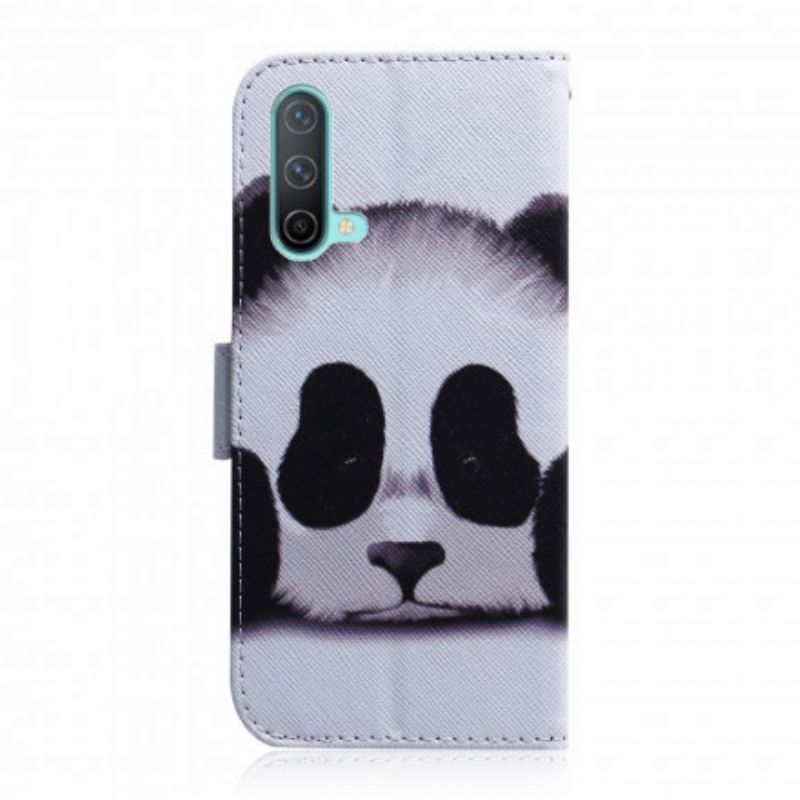 Housse Pour OnePlus Nord CE 5G Face De Panda