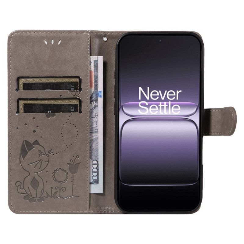 HousseOnePlus Nord 5 Chat et Abeille