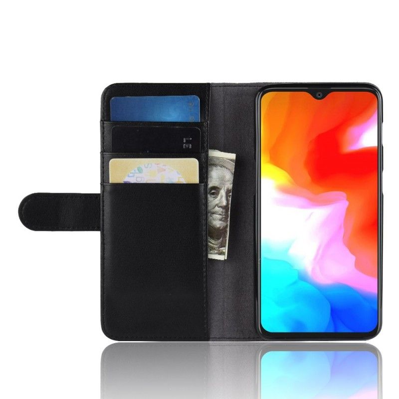 Oneplus 6t Cuir Fendu