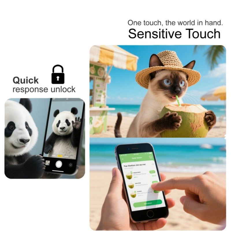 Protection en Verre Trempé pour Écran OnePlus 15R (compatible déverrouillage par empreinte)