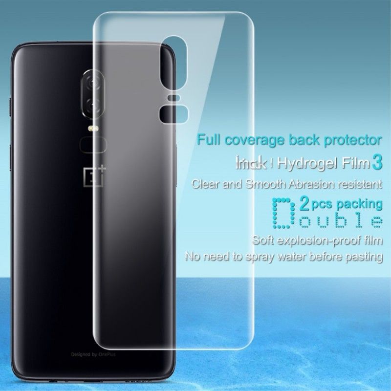 Protection Hydrogel Imak Pour L’écran Du Oneplus 6