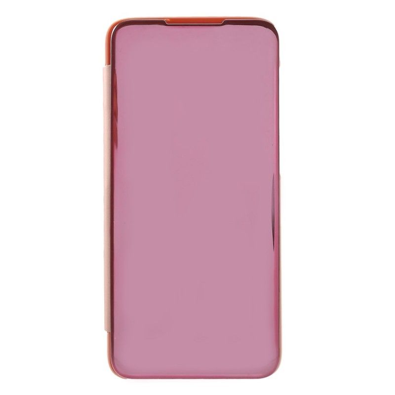 View Cover Oneplus 6t Miroir Et Effet Cuir