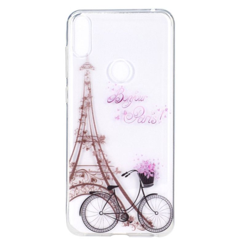 Coque Asus Zenfone 5 / 5z Transparente Bonjour Paris