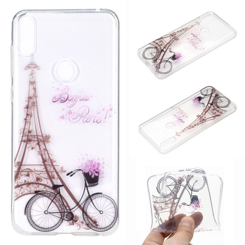 Coque Asus Zenfone 5 / 5z Transparente Bonjour Paris