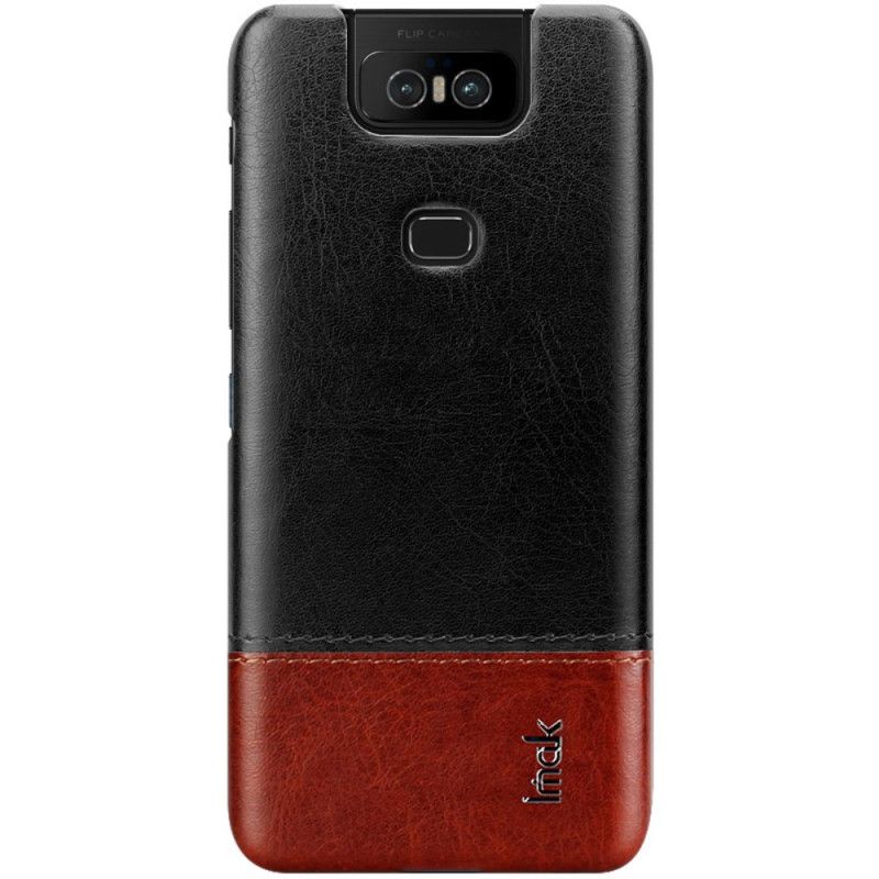 Coque Asus Zenfone 6 Imak Ruiyi Series Effet Cuir