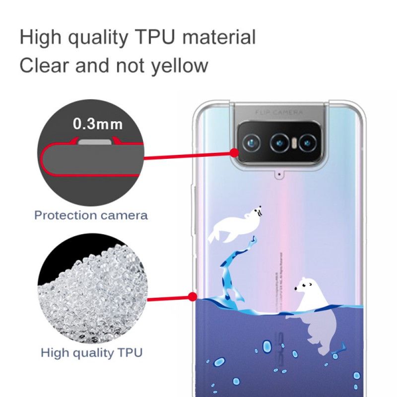 Coque Asus Zenfone 7 / 7pro Jeux De Mer