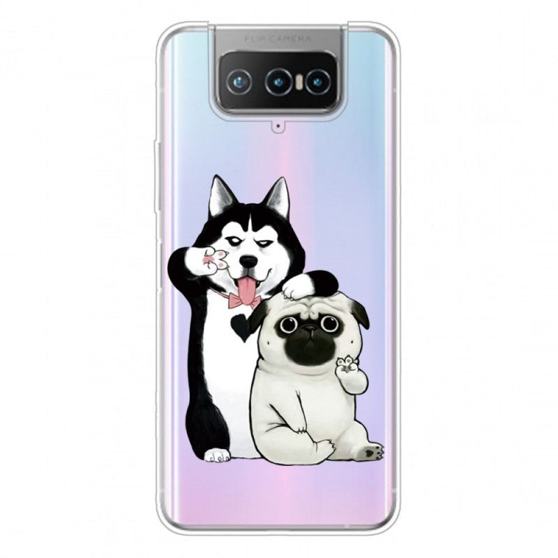 Coque Asus Zenfone 7 / 7 Pro Drôles De Chiens