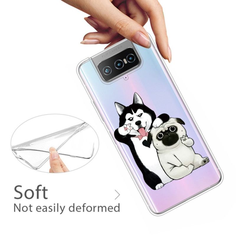 Coque Asus Zenfone 7 / 7 Pro Drôles De Chiens