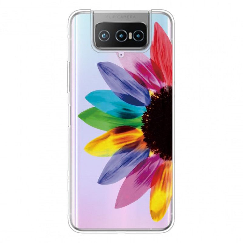 Coque Asus Zenfone 7 / 7 Pro Fleur Colorée