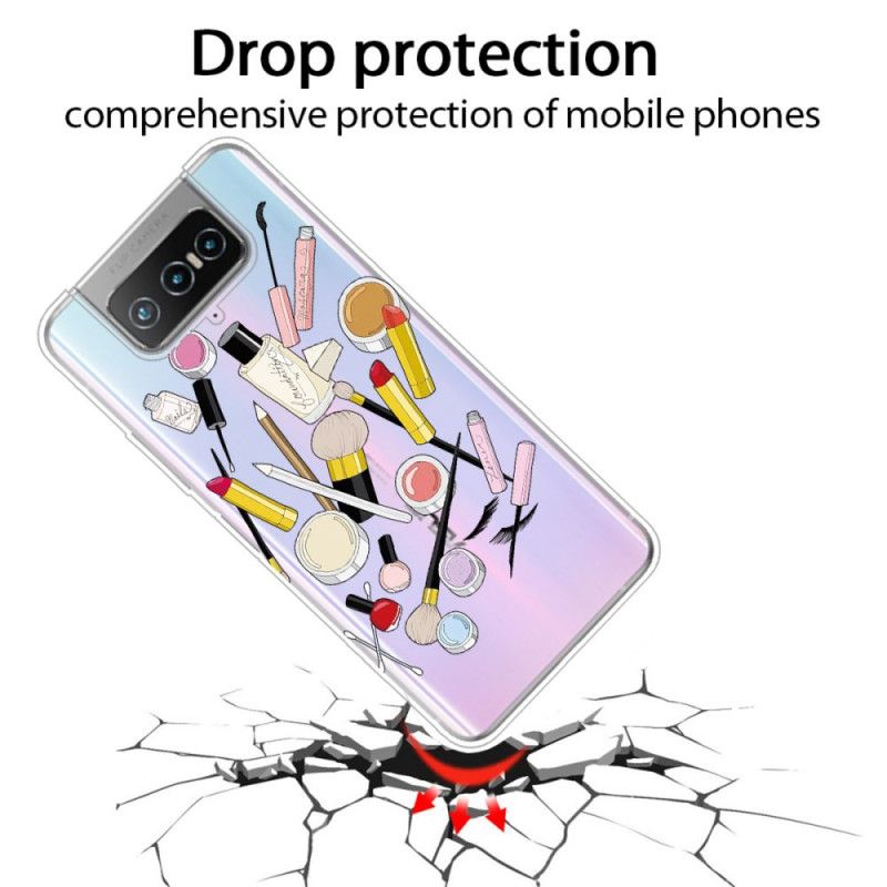 Coque Asus Zenfone 7 / 7 Pro Maquillage Top