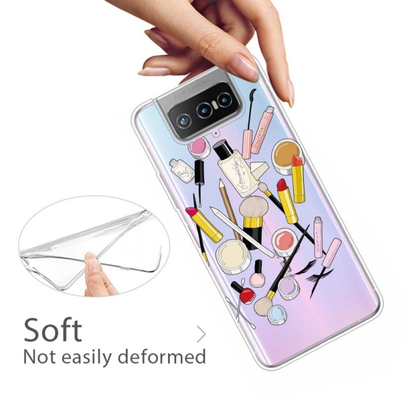 Coque Asus Zenfone 7 / 7 Pro Maquillage Top